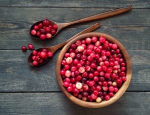 Malefícios do cranberry
