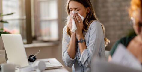 O tempo seco e as alergias