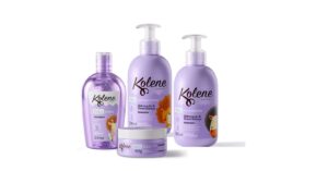 Kolene lança linha para cabelos com curvatura e pele de bebês