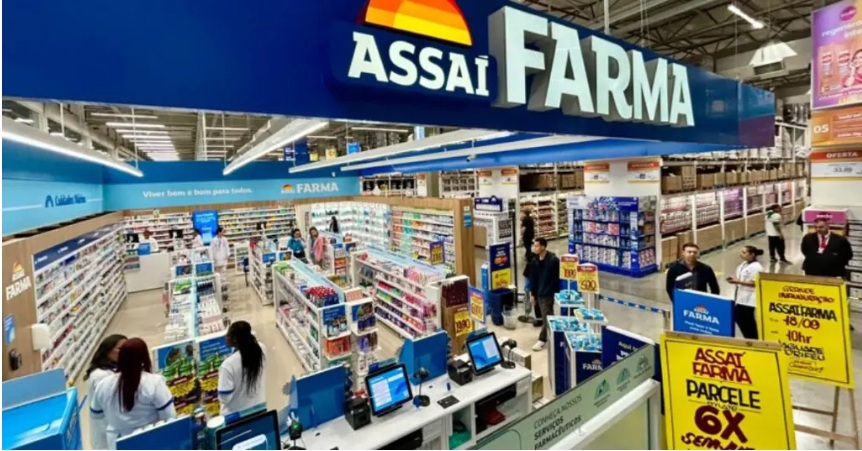 Assaí planeja 250 farmácias até 2028 e mira alta no varejo