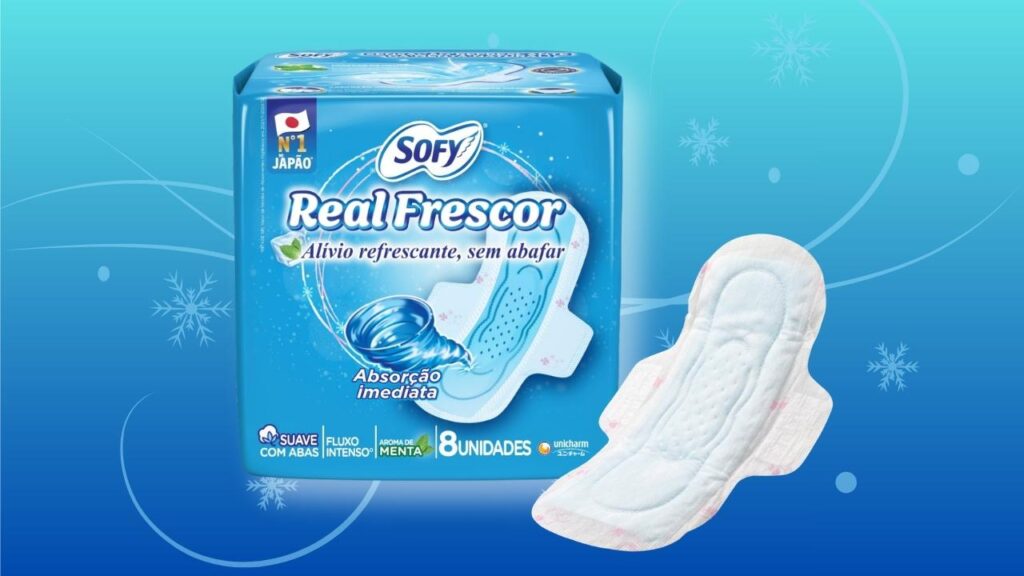 Unicharm lança absorvente Sofy com tecnologia japonesa no Brasil