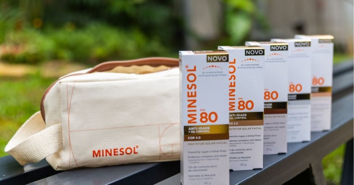 Minesol lança protetor solar anti-idade e retoma investimentos no Brasil